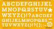 Lettering Stencil 107 - Isomars