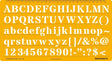 Lettering Stencil 114 - Isomars