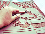Lino Cutting Tools & Sheet Combo - Isomars