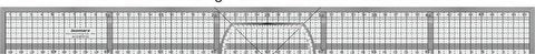 Metric Fashion Designing Ruler 102 - Isomars