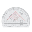 Military/Mils Protractor 9" - Isomars
