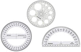 ProCircle, Protractor, Half D Combo Set - Isomars