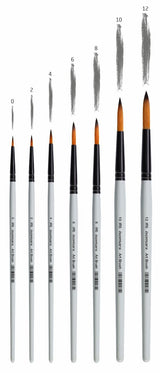 Professional Acrylic Painting Drawing Kit | Acrylic Pad, Square Colour Palette, Acrylic Ink Collection & Brush Set - Isomars