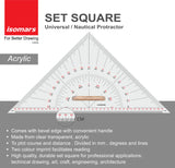 protractor set square for architects