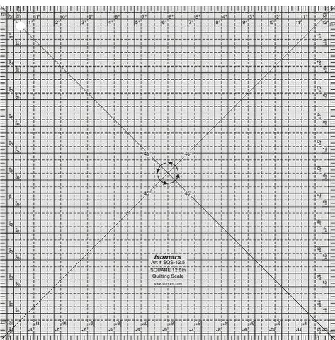 Isomars Quilting Ruler Set of 4