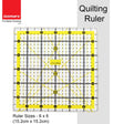 Square Quilting Ruler, Isomars Quilting Template for Patchwork & Sewing (6" x 6") - Isomars