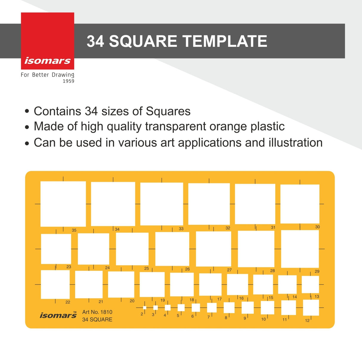 Square Shapes Template - Isomars