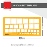Square Shapes Template - Isomars
