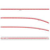 Tailoring Ruler Set Of 4 - Isomars