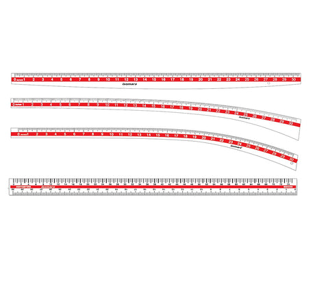Tailoring Ruler Set Of 4 - Isomars