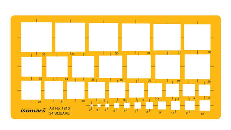 Technical Drawing Templates (Set of 4) - Isomars
