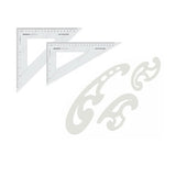 Technical Set Square & French Curve Combo - Isomars
