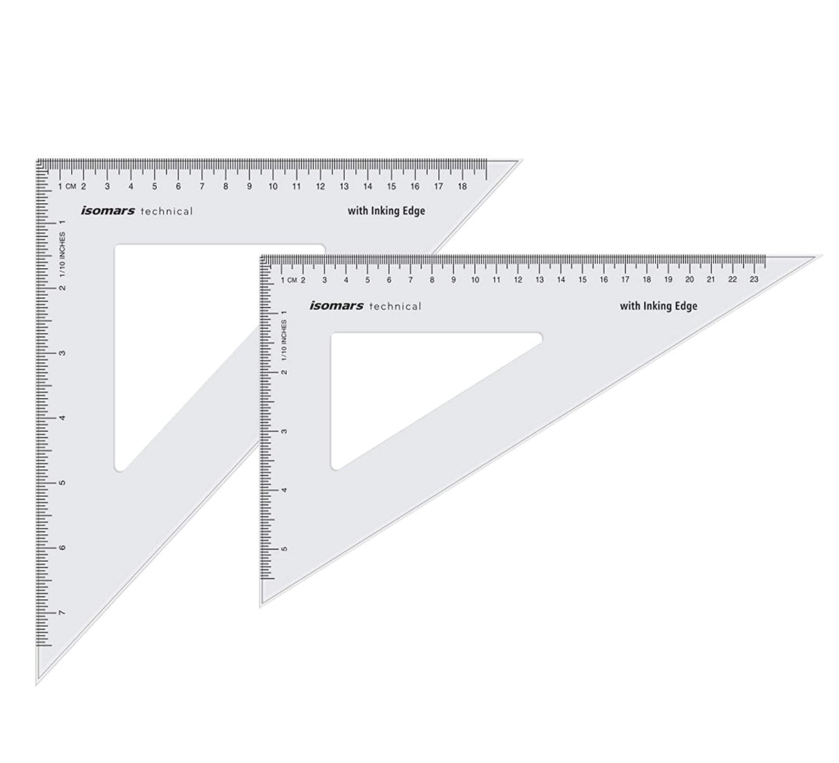 Technical Set Squares (8" x 10") - Isomars