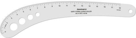 Vary Form Curve Ruler (18") - Isomars