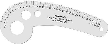 Vary Form Curve Ruler (32cm) - Isomars